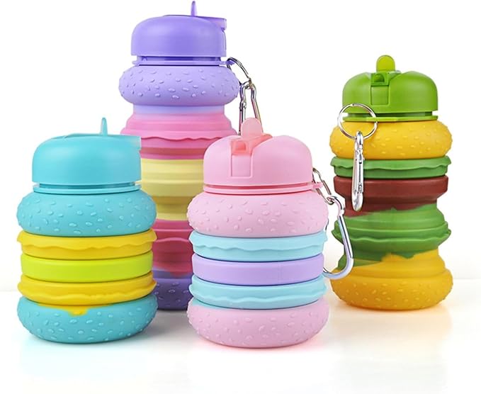 قنينة ماء همبرغر – ٦٠٠ مل | Hamburger Water Bottle – 600ml